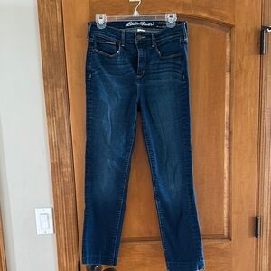 Eddie Bauer Indigo Cropped Jeans